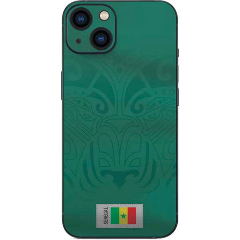 Senegal Soccer Flag iPhone Skins